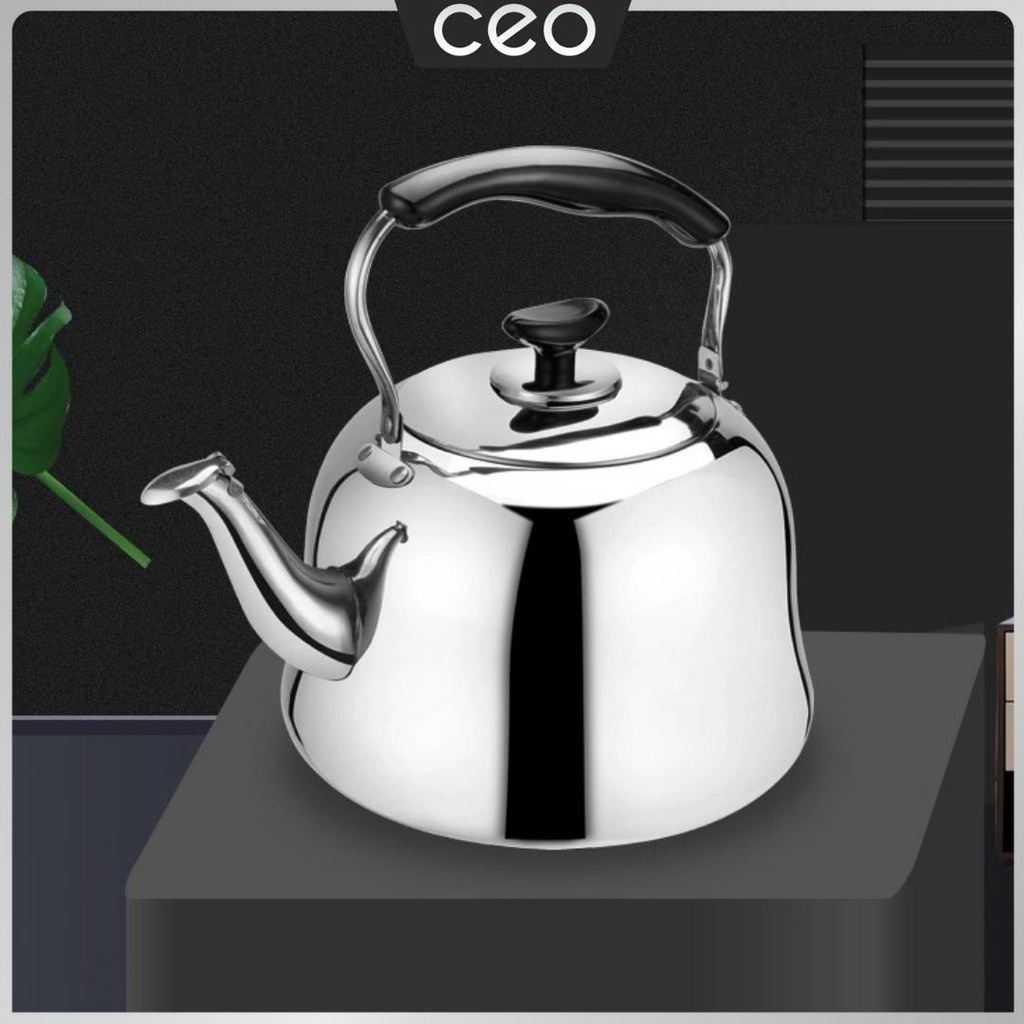 CEO Kettle Bunyi Teko Siul Stainless Stell 5 Liter Whistling Kettle Ceret Air Panas