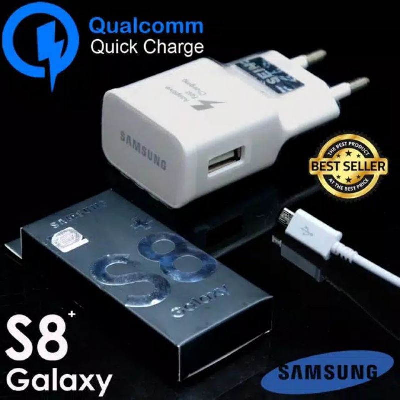 Tc charger Samsung S8+ original fast charging Micro USB bagus