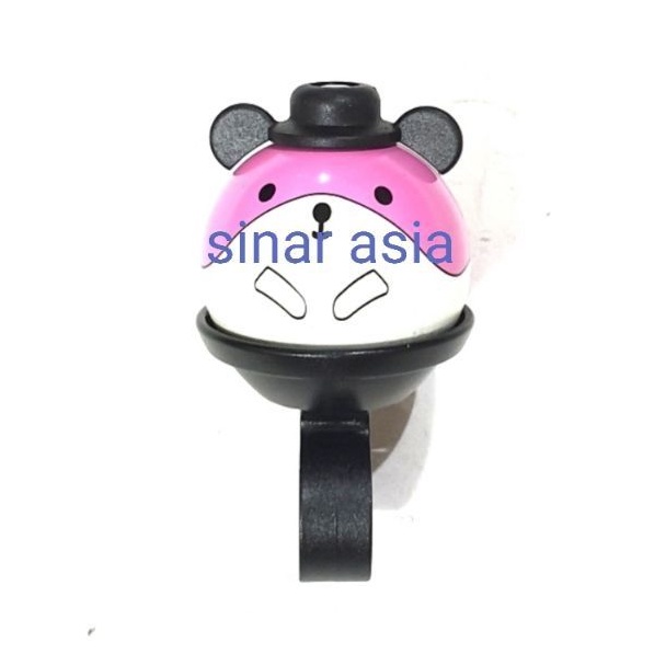 Bel sepeda model Panda (bahan alloy, Taiwan ) - suara nyaring