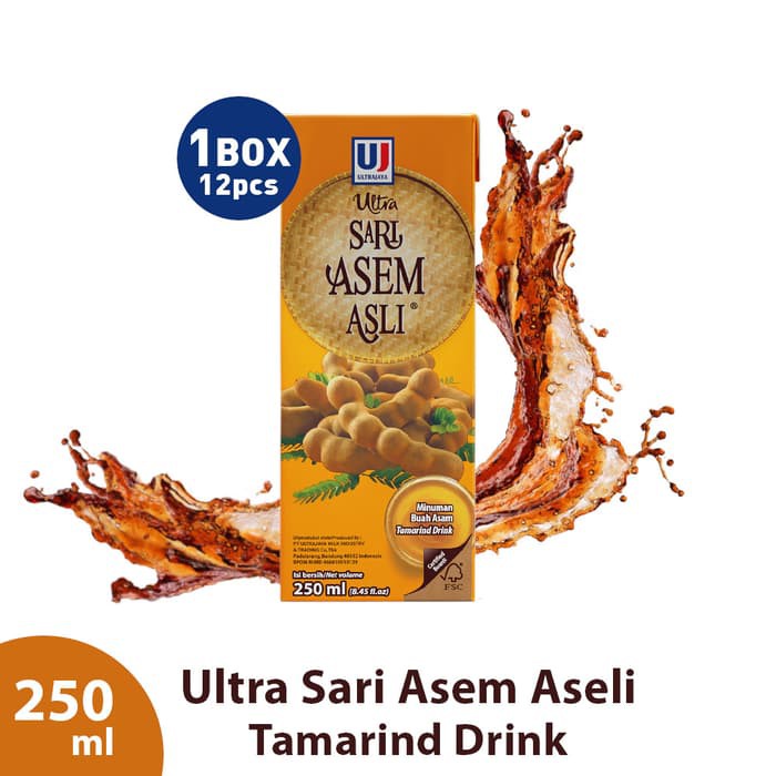 Ultra Sari Asem Asli 12x250ml Shopee Indonesia 2841