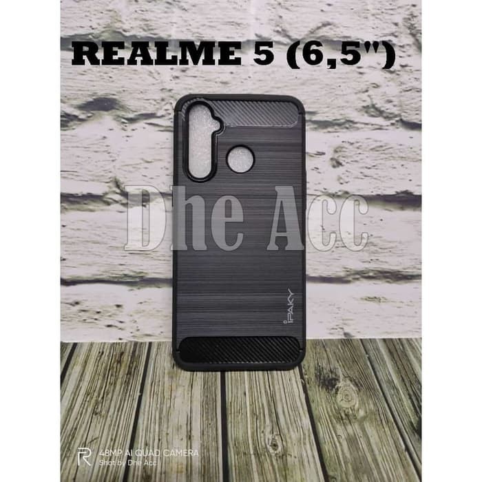 Dijual Ipaky Realme 5 Realme 5i - Silikon Carbon Realme 5 - Silikon Realme 5i Murah