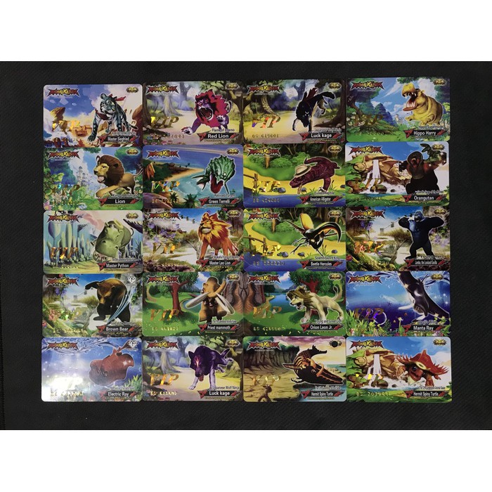 Kartu animal kaiser VIP CARD (random/pcs) 100%ori