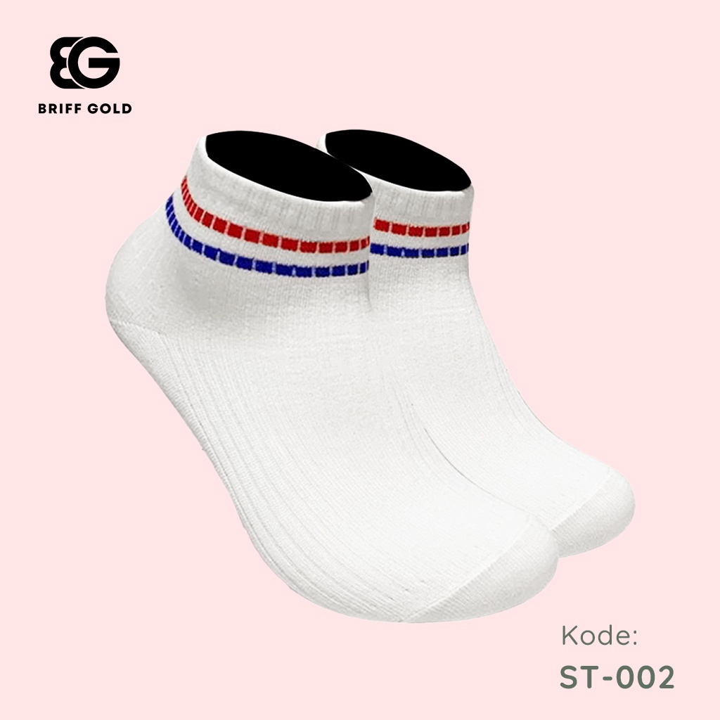 Kaos Kaki Pendek Old School - Kaos Kaki Pendek -  Kaos Kaki Korea - Kaos Kaki Briffgold