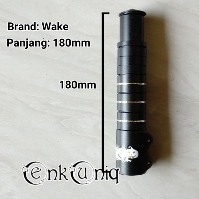 Peninggi Handlebar Stang Sepeda / Extender Adaptor Stem Upper Stang Sepeda Gunung Wake