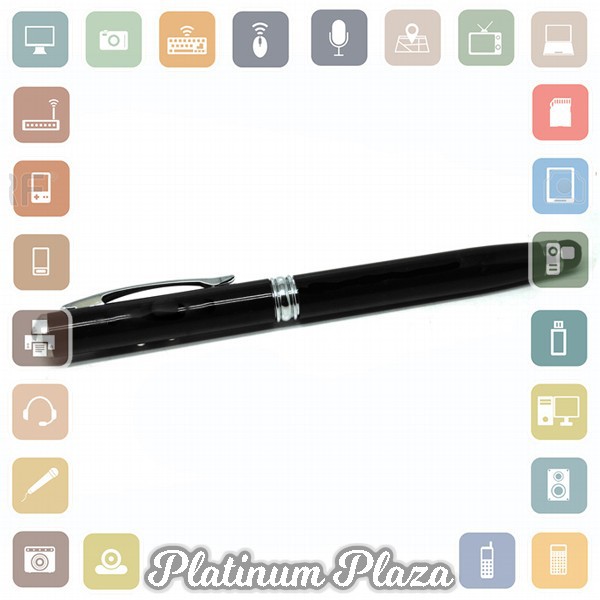 TaffLED 4 in 1 Senter + Laser Pointer + Pen + Stylus - T0054 - Black`5ZY89T-