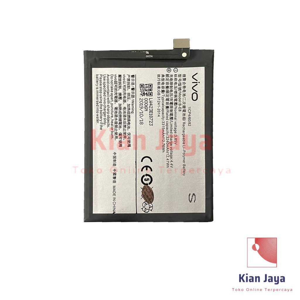 Baterai Original Vivo V11 / B-E8 Batre Batrai Battery Hp BE8 100% Ori