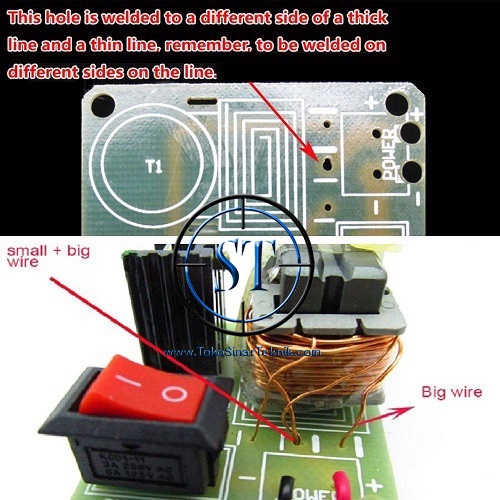 15KV High Voltage Pulse Generator DC 4.2v Ignition Coil DIY With PCB