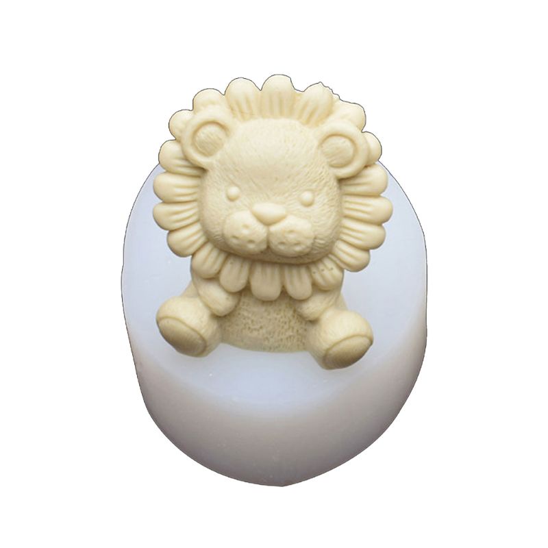 SIY  3D Animals Silicone Molds Resin Casting Molds Lion Hedgehog Epoxy Resin Molds Silicone Jewelry Making Tools