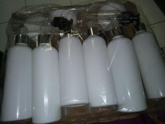 Botol Pet 100 Ml Nat Pump Hitam