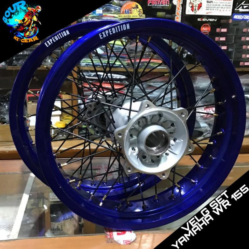 VELG SET SUPERMOTO YAMAHA WR 155