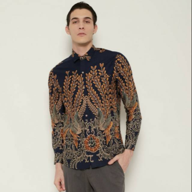 BATIK KEMEJA PRIA MODERN LENGAN PANJANG M231