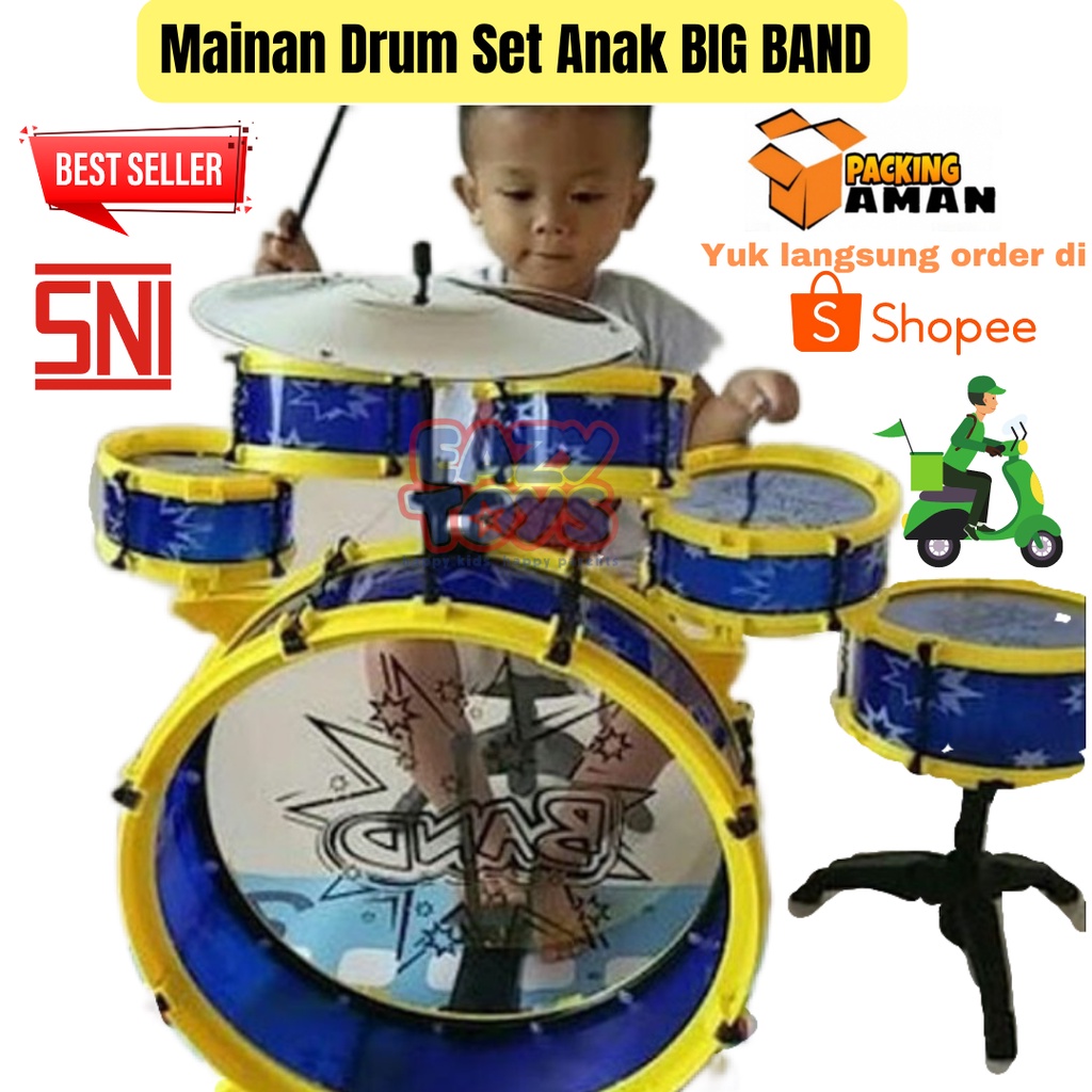 Mainan Big Band Anak / Mainan Drum Anak