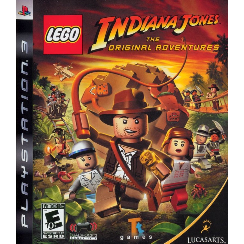 DVD Kaset Game PS3 PKG Multiman LEGO Indiana Jones  The Original Adventures