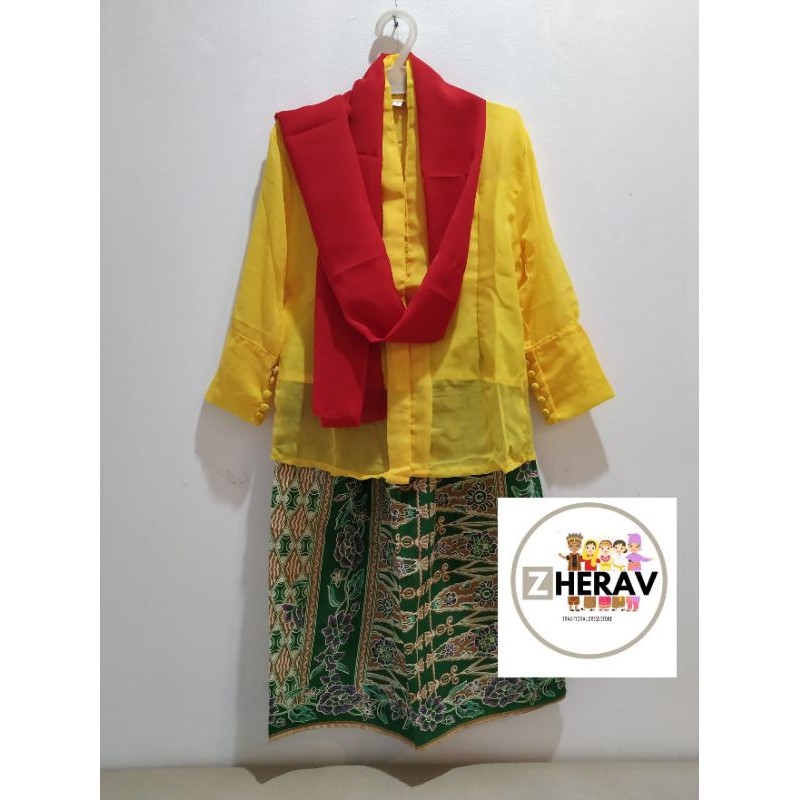 baju adat pakaian adat busana adat none betawi dewasa