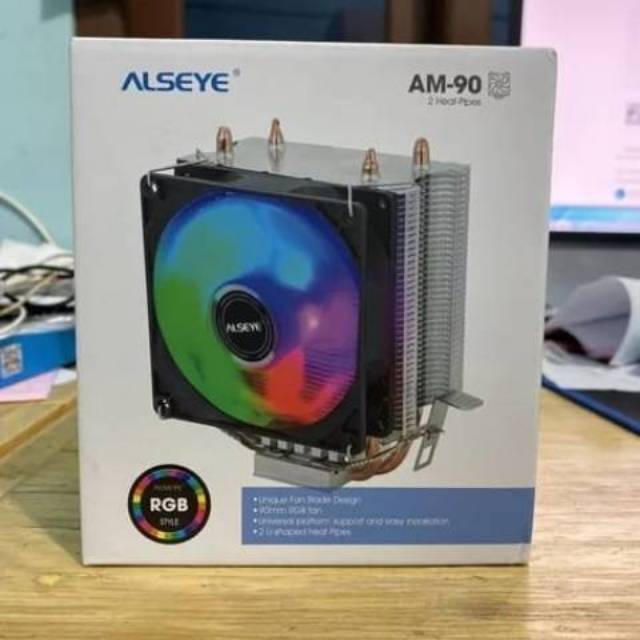 Fan Processor Alseye AM90 2 Pipa RGB