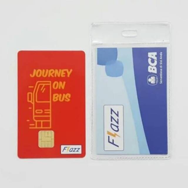 Flazz BCA Sign - Journey On Bus ORI /Like eTOLL eMONEY Tapcash or Brizzi