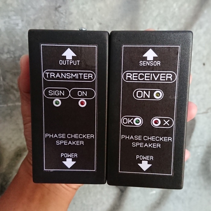 PAS CEK SPEAKER PHASE CHECKER SPEAKER