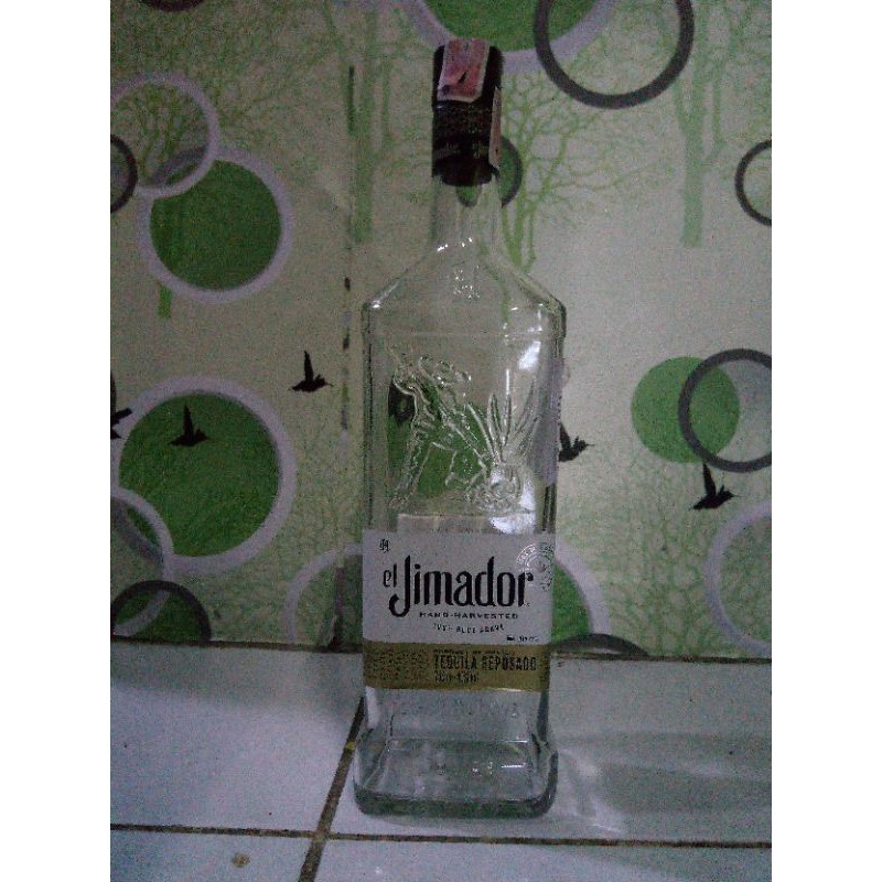 botol bekas tequila el jimador