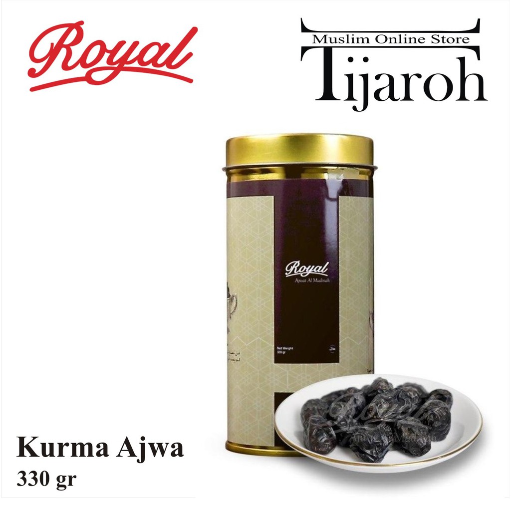 

Kurma Royal Ajwa Al-Madinah 330 gram