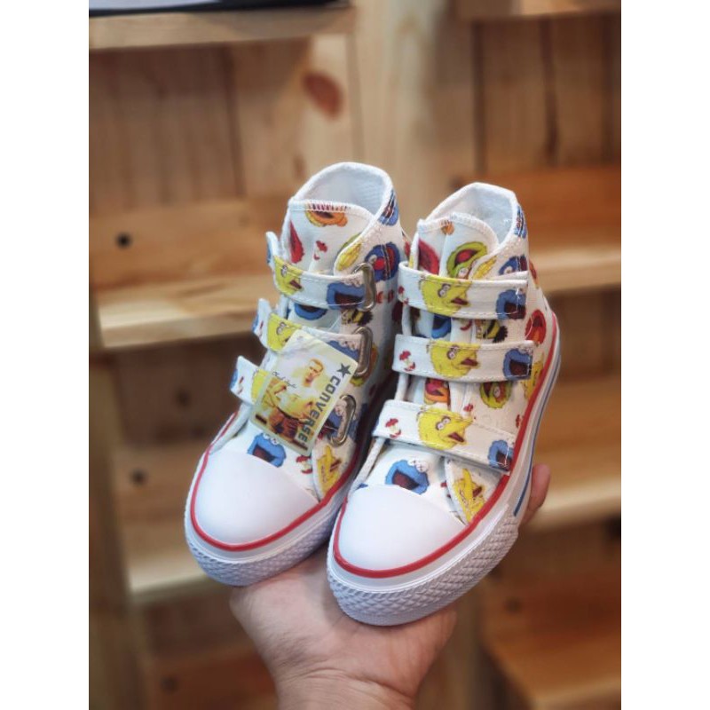 SEPATU CONVERSE ANAK ELMO PREMIUM HIGH QUALITY SEPATU ANAK ANAK KADO KIDS