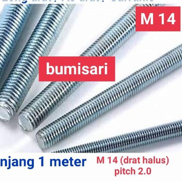 LONG DRAT 14 GALVANIS / AS DRAT 14 GALVANIS / LONG DRAT MURAH