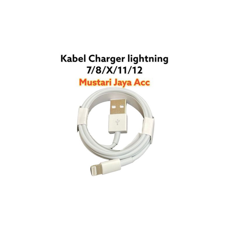 Kabel Charger 1PHONE 5 6 7 8 Premium import Kabel Data Bagus