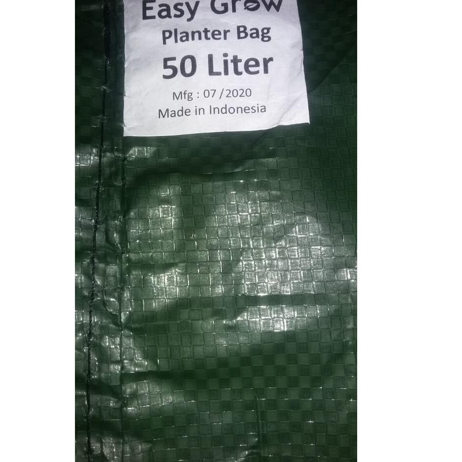 SHOPEE MALL PLANTER BAG 50 LITER EASY GROW / PLANTERBAG / PLATER BAG TAMAN / PLANTER BEK/ TABULAMPOT