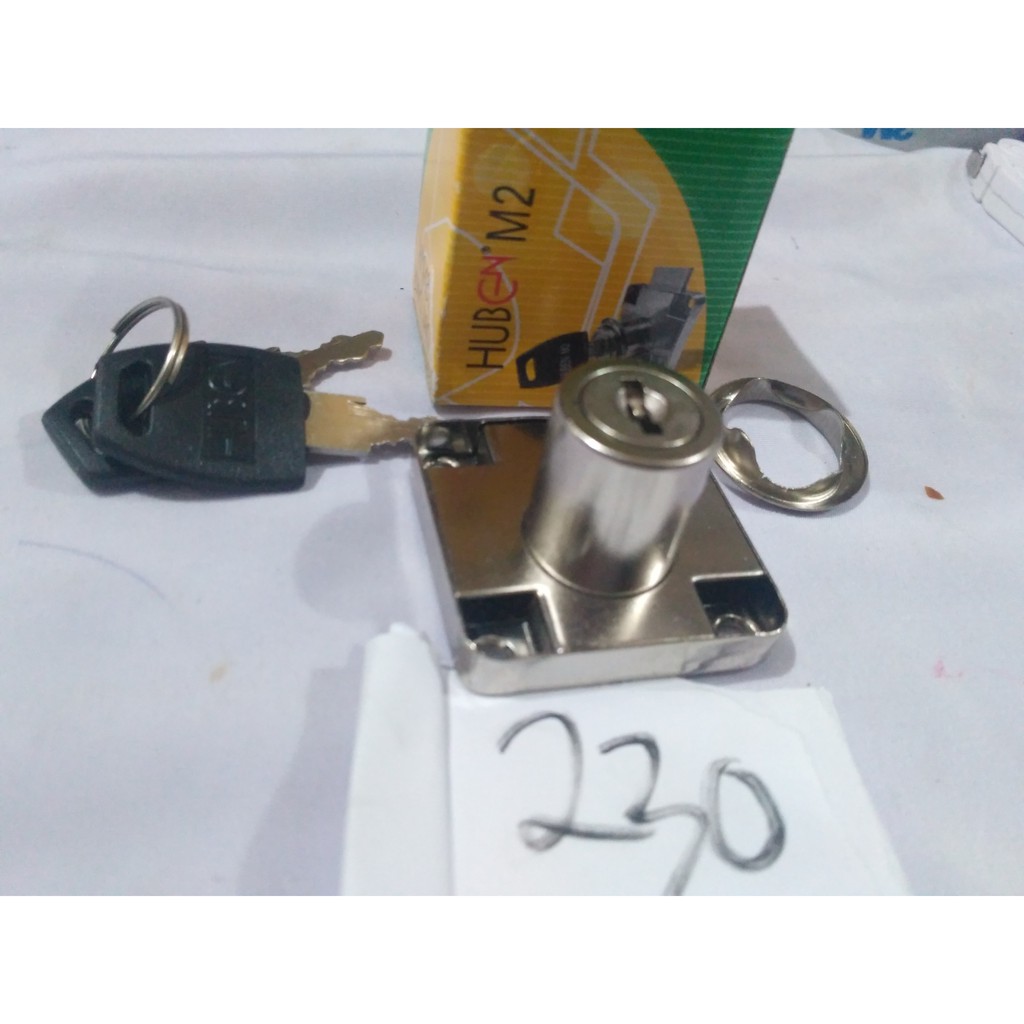 kunci laci huben M 2 cam lock konci lemari kayu patok gembok kecil