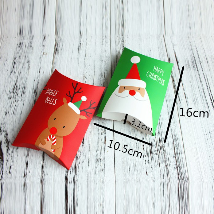 

PBGR kertas kado silinder bingkisan permen natal christmas candy packaging santa cookie kue makanan