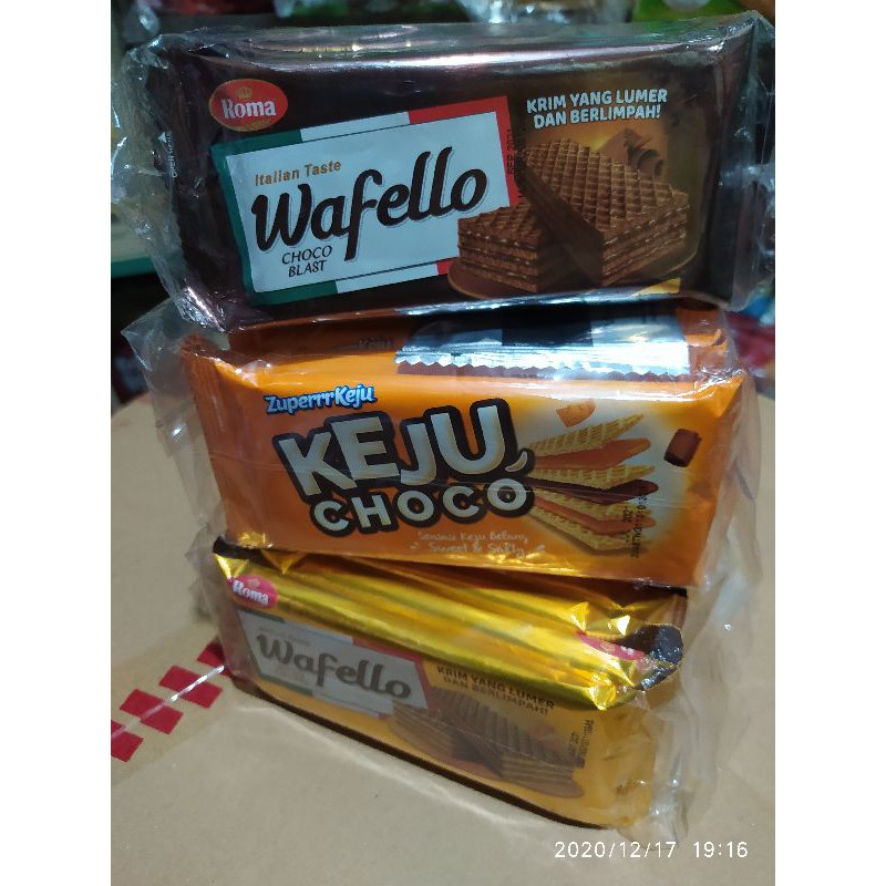 

wafello coklat wafer 1pack