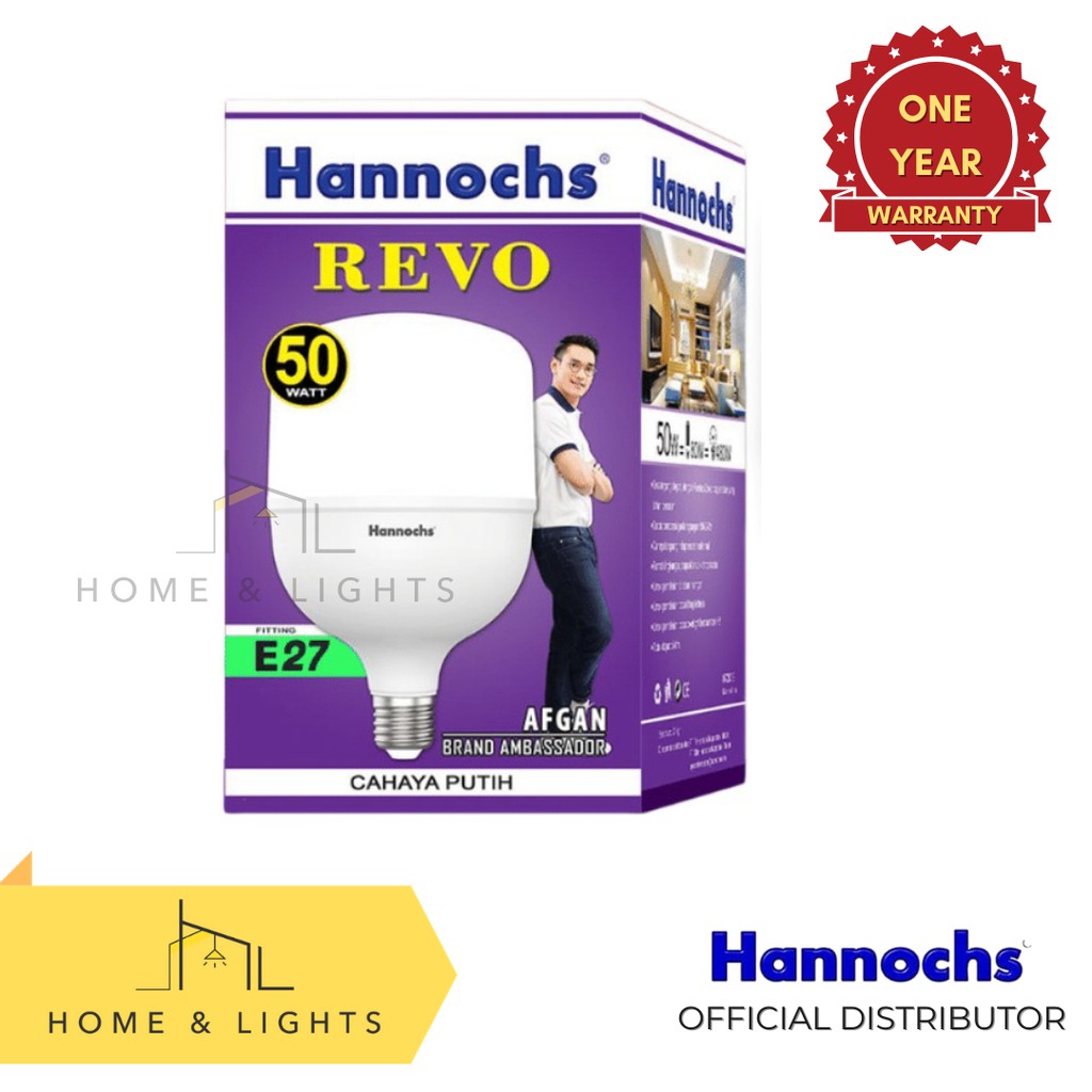 Hannochs LED Revo 50W Cool Daylight/Putih