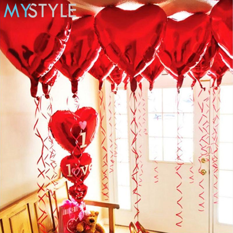 BALON FOIL HATI 24&quot; JUMBO BALON FOIL LOVE KARAKTER BALON FOIL MURAH BALON