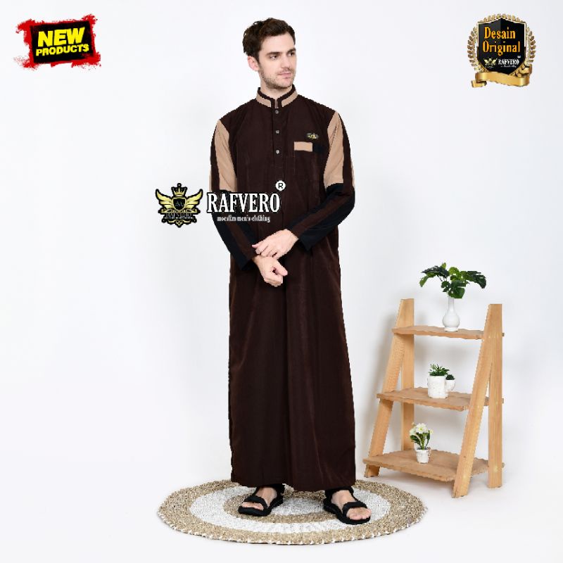 Gamis Jubah Pria - Gamis Jubah Pria Keyfan ORIGINAL RAFVERO