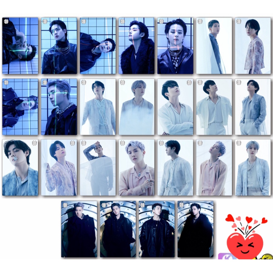 ISI 25 pcs PHOTOCARD SET KPOP BTS