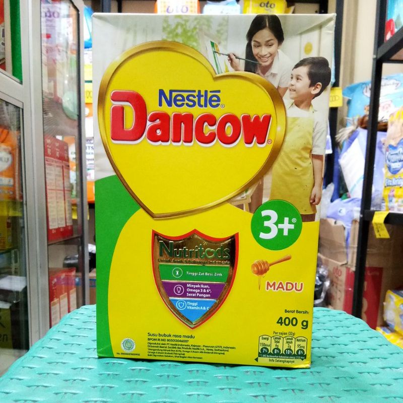 DANCOW 3+ MADU, VANILA 400GRAM