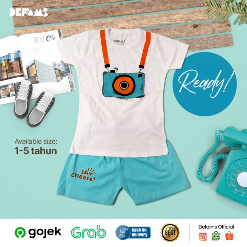 Baju Setelan Kaos Anak Laki-laki Lucu Premium/Setelan Kaos Anak Laki-laki