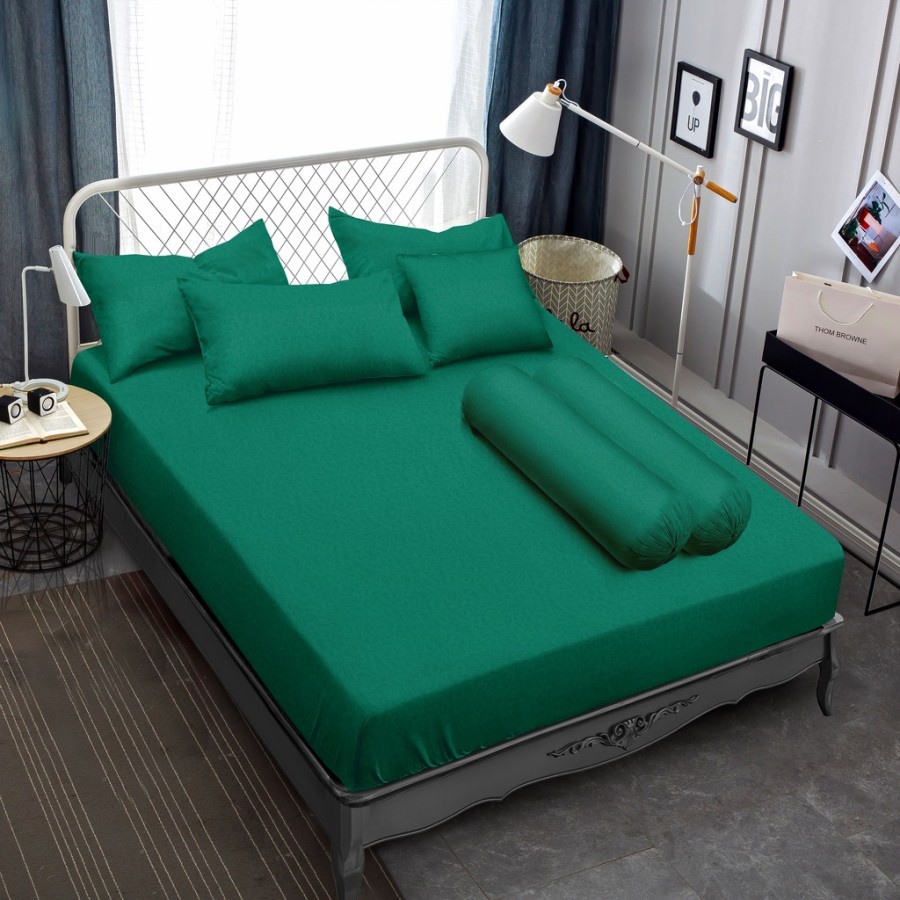 GROSIR SPREI # SEPREI INTERNAL VALLERY POLOS EMBOSS 180X200 @ TOSCA