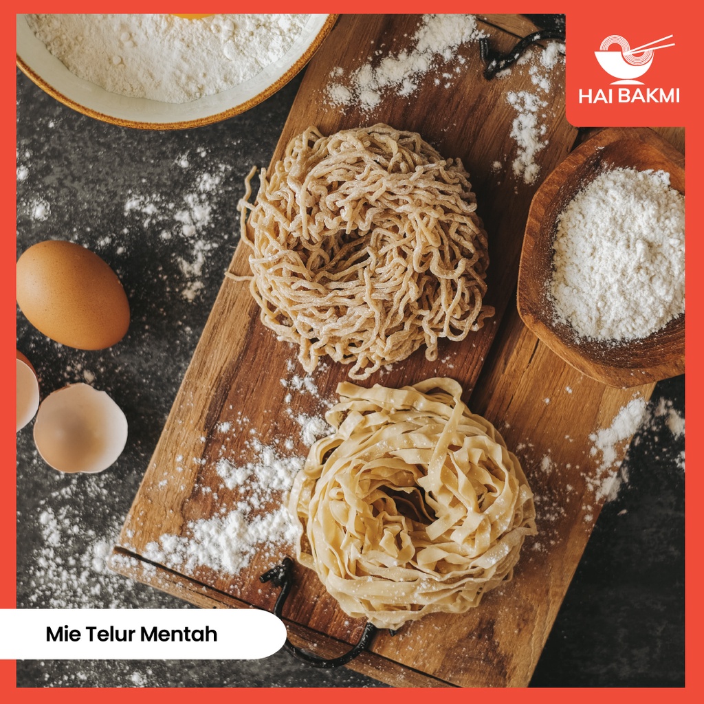 

Hai Bakmi - Mie Telur Mentah (1 pack isi 5 porsi)