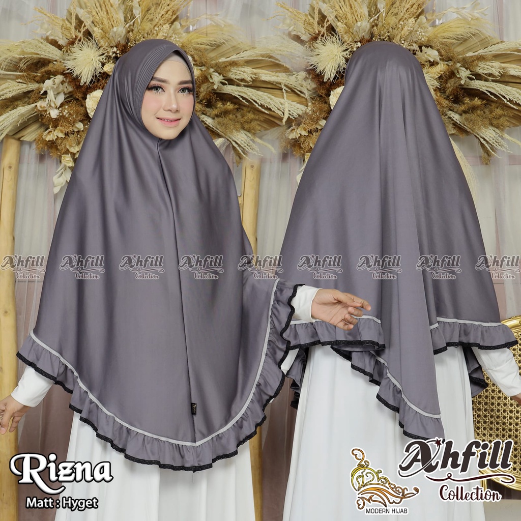 HIJAB INSTAN JUMBO RIZNA ORI AHFILL COLLECTION