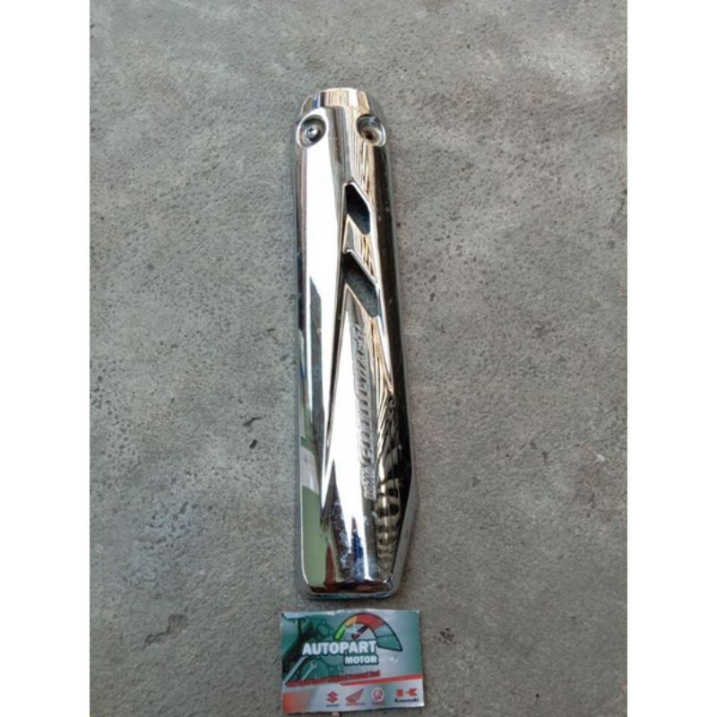 cover tameng knalpot crom Yamaha Jupiter MX lama MX old pertama original