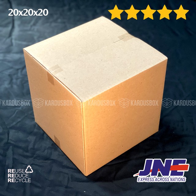 

10pcs Kardus Box Standar [20x20x20cm]