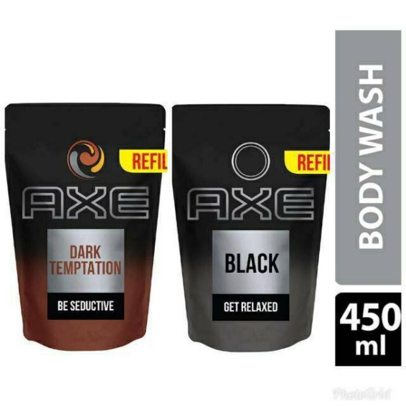 AXE BODY WASH DARK TEMPATION 450ml. AXE BODY WASH BLACK 450 ML