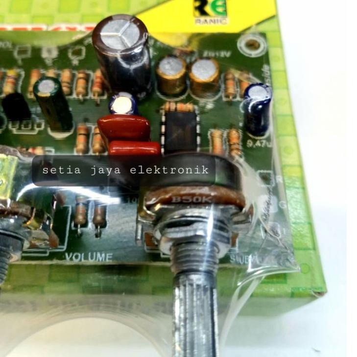 Grosir Unik kit tone control stereo genesis 007+subwofer