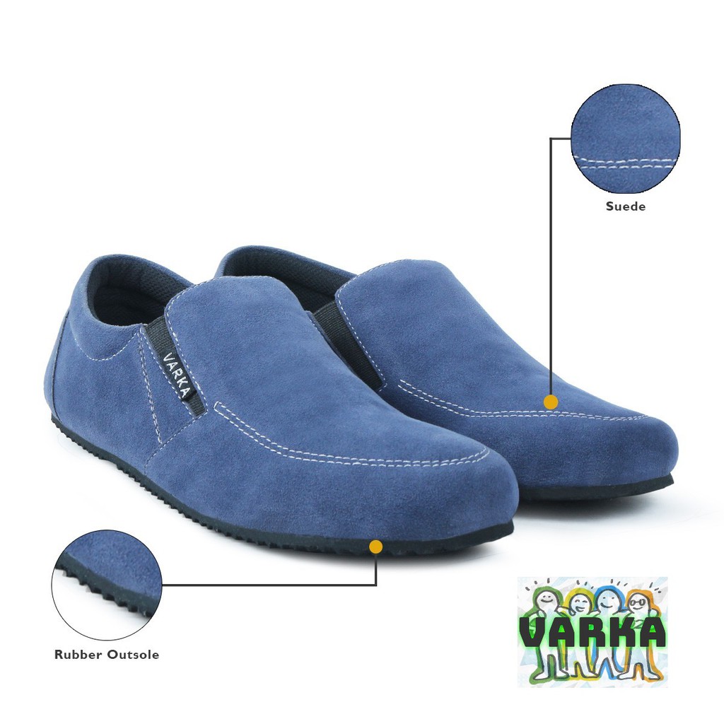 Sepatu Varka Slip On Dan Loafer V 708