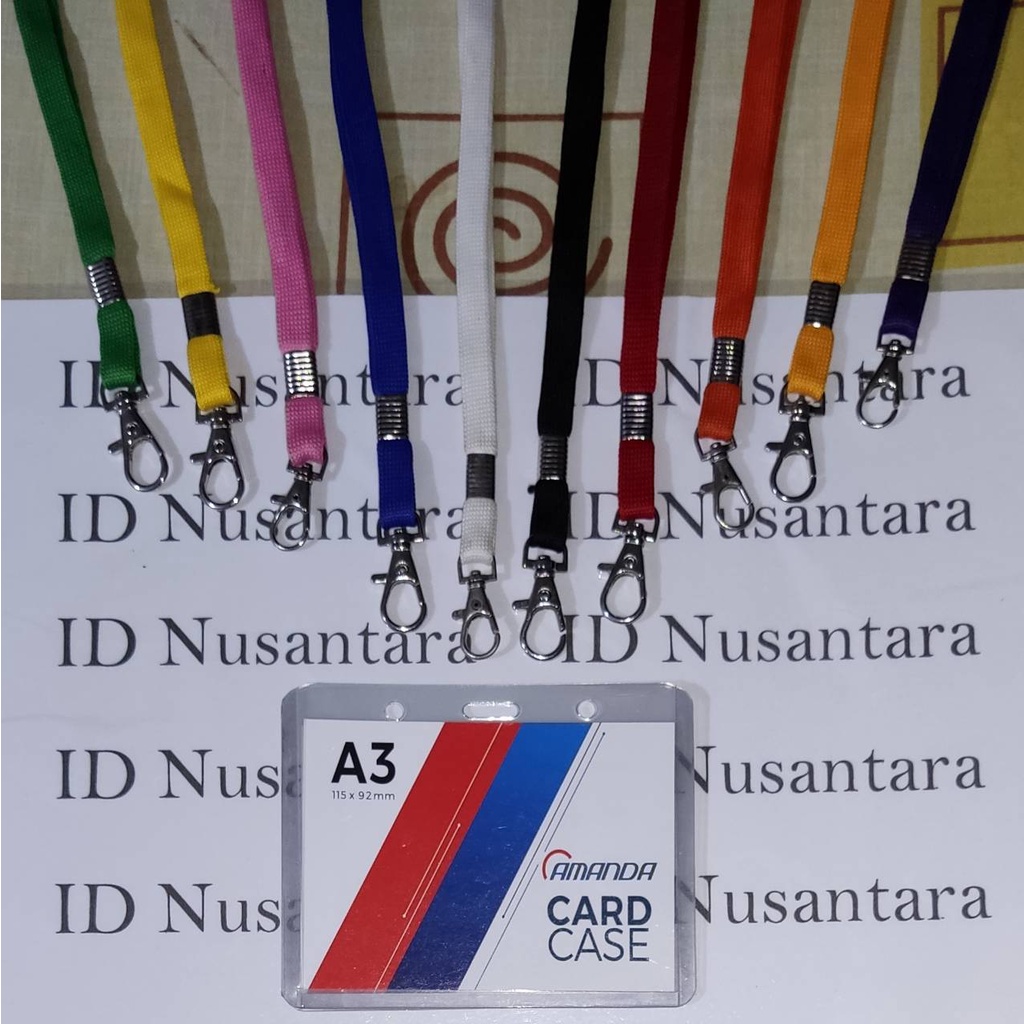 

Paket Tali Kait Besi + ID Card Case A3
