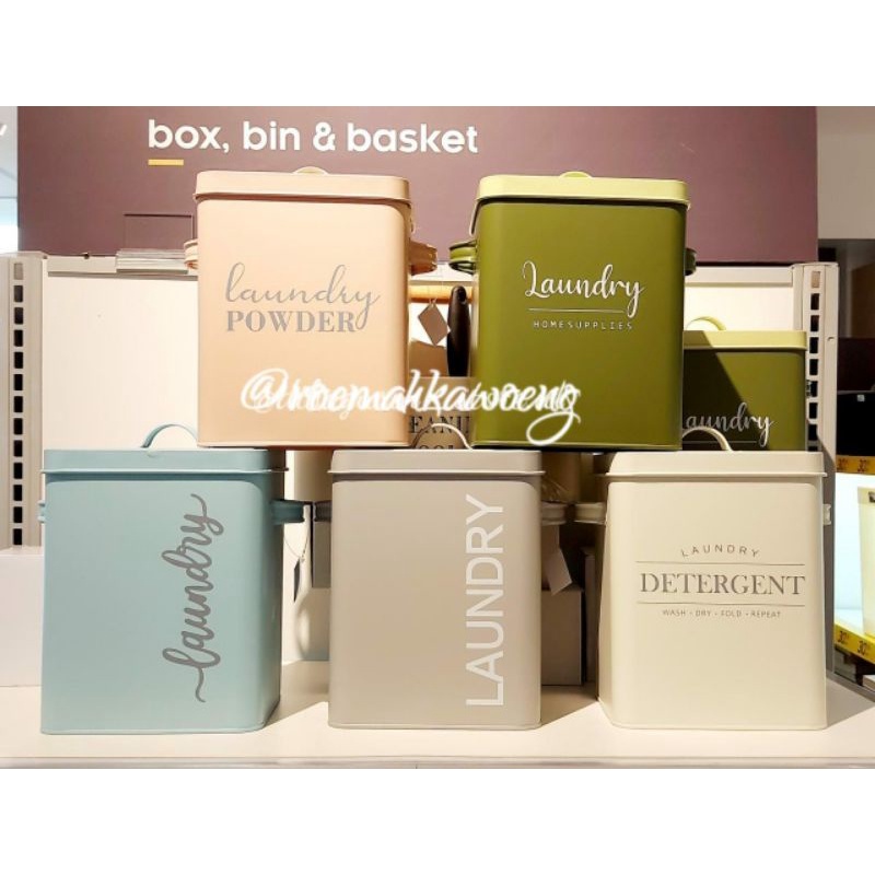 Laundry Powder / Tempat Penyimpanan Bubuk Deterjen