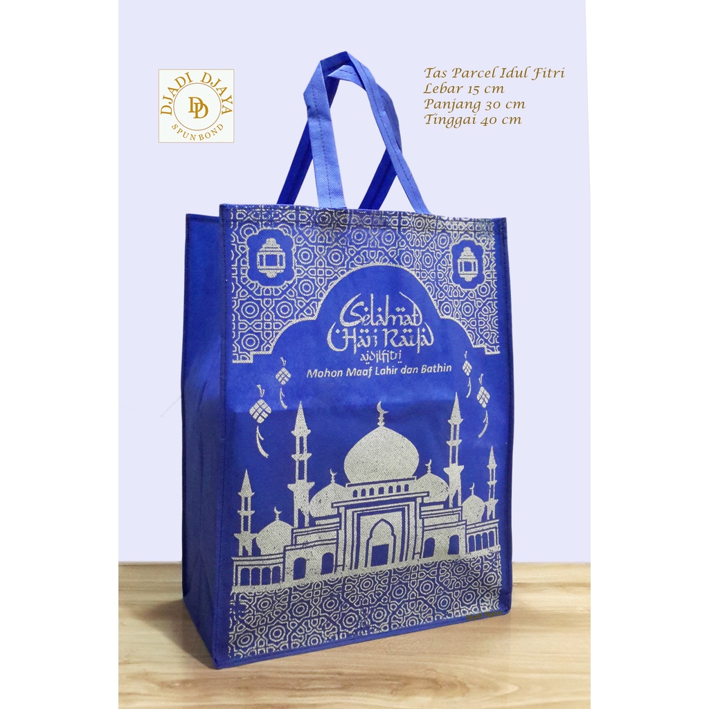 

Tas Pita Kotak Parcel Lebaran Idul Fitri New Biru BCA