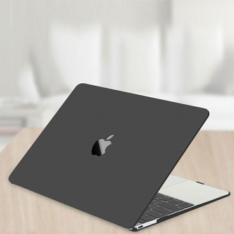 Case Macbook Air M1 Pro 13 Inch Premium Pastel Black Hardcase Clear Black Casing For New Mac Book