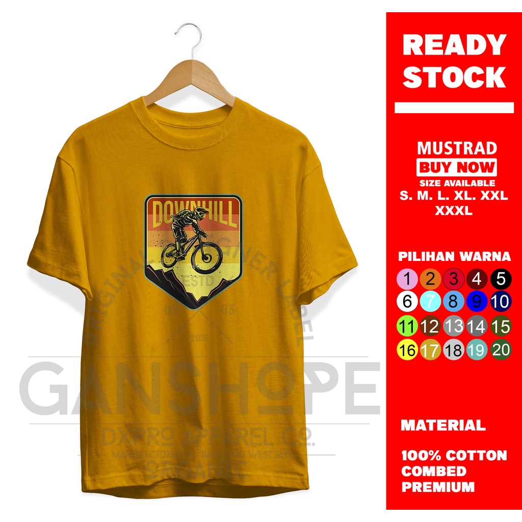 T'SHIRT BAJU SEPEDA DOWNHILL | GOWES MTB ORIGINAL DISTRO PRO X