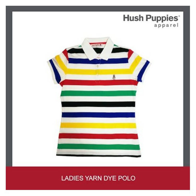 Hush Puppies Yarn Dyed Stripe Polo